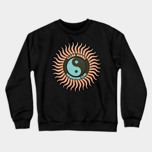 Clear Minds Meditation Club Crewneck Sweatshirt